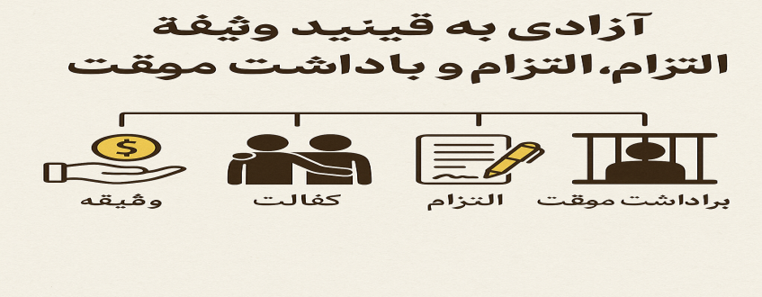 آزادی به قید وثیقه، کفالت، التزام و بازداشت موقت