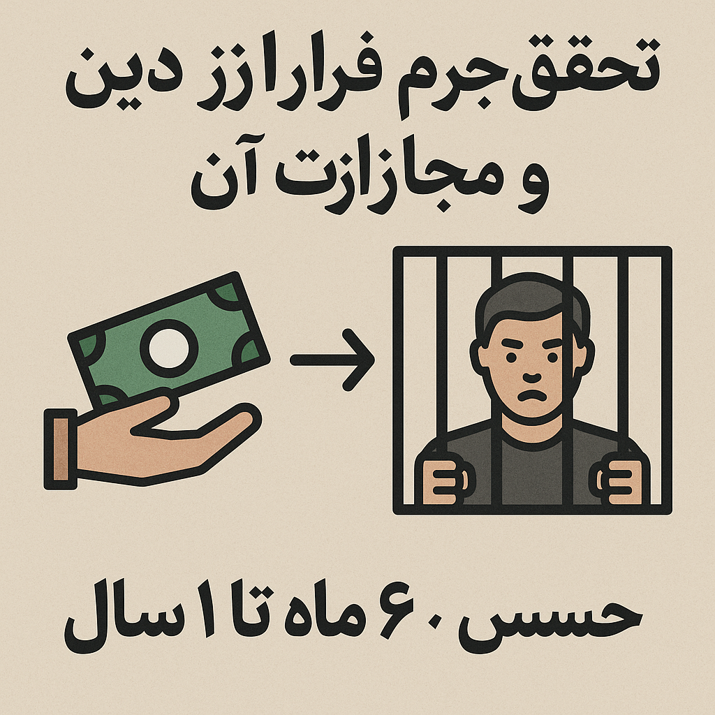 شرایط تحقق جرم فرار از دین و مجازات آن