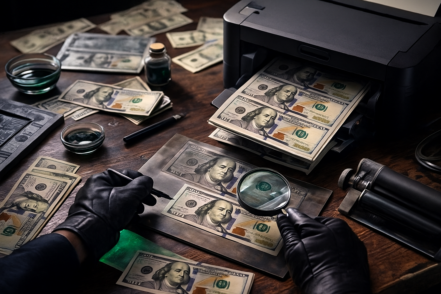 جعل ارز یا اسکناس، جرم‌شناسی، مجازات و راهنمای اقدام قانونی